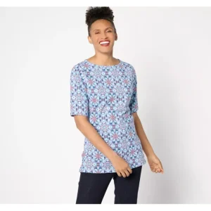 Fashion<Regular Perfect Jersey Boat Neck Elbow Sleeve Tunic - a world of fashionable women's clothing, including a wide selection of dresses and trendy accessories.