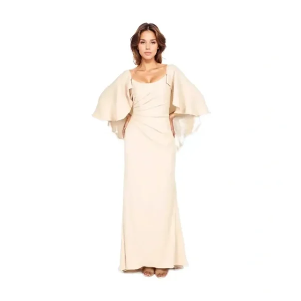 Fashion<Rene by Rene Ruiz Collection Cape Sleeve Gown - a world of fashionable women's clothing, including a wide selection of dresses and trendy accessories.