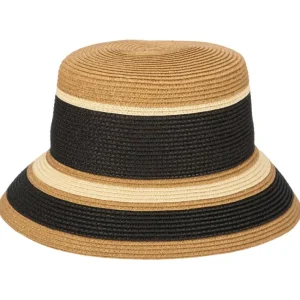 Hat<San Diego Hat Co. Ultrabraid Striped Bucket Hat - a world of fashionable women's clothing, including a wide selection of dresses and trendy accessories.