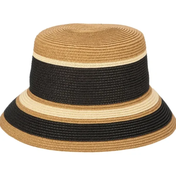 Hat<San Diego Hat Co. Ultrabraid Striped Bucket Hat - a world of fashionable women's clothing, including a wide selection of dresses and trendy accessories.