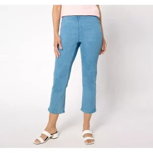 Fashion<Signature Petite Perfect Flex Cropped Jeans - a world of fashionable women's clothing, including a wide selection of dresses and trendy accessories.