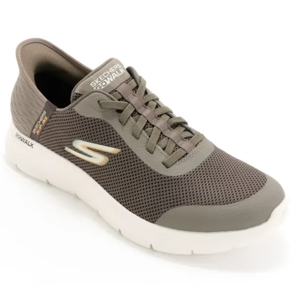 Skechers Men's Slip-ins GOwalk Flex Vegan Washable Shoes -Hands Up - a world of fashionable women's clothing, including a wide selection of dresses and trendy accessories.> Shoes