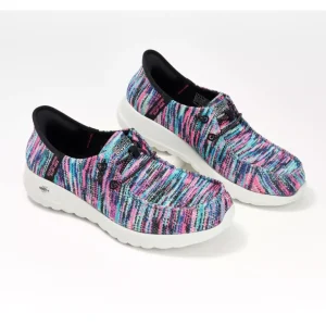 Skechers Slip- ins GOWalk Joy Vegan Washable Shoes- Halen - a world of fashionable women's clothing, including a wide selection of dresses and trendy accessories.> Shoes