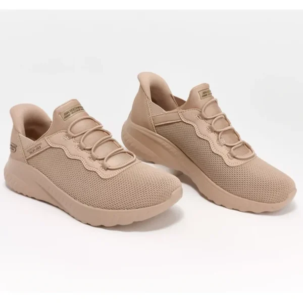 Skechers Slip-ins BOBS Sport Squad Vegan Washable Sneakers- Chaos - a world of fashionable women's clothing, including a wide selection of dresses and trendy accessories.> Shoes