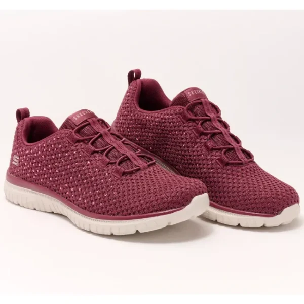 Shop All<Skechers Virtue Rhinestone Vegan Sneakers - Glamour - a world of fashionable women's clothing, including a wide selection of dresses and trendy accessories.