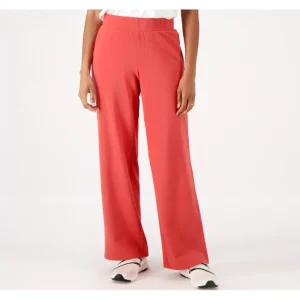 Fashion<Sport Savvy Petite French Terry Wide Leg Pant - a world of fashionable women's clothing, including a wide selection of dresses and trendy accessories.