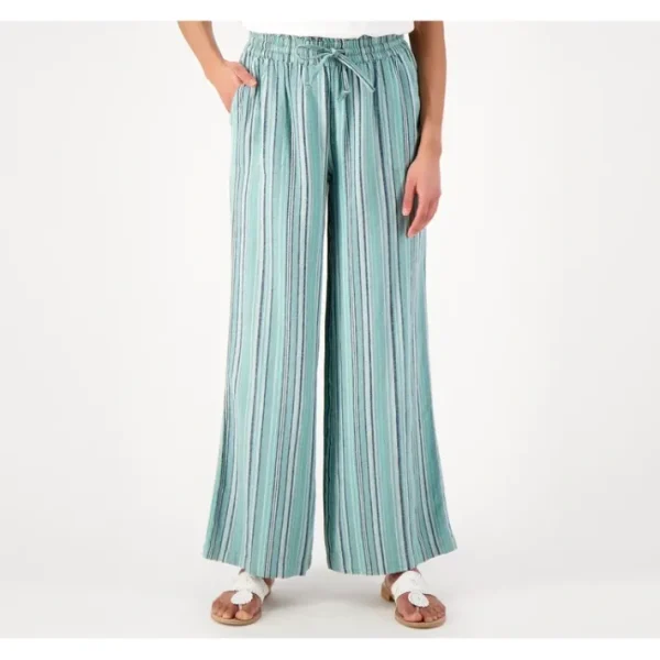 Fashion<Studio Park x Kerstin Lindquist Regular Striped Linen Pant - a world of fashionable women's clothing, including a wide selection of dresses and trendy accessories.