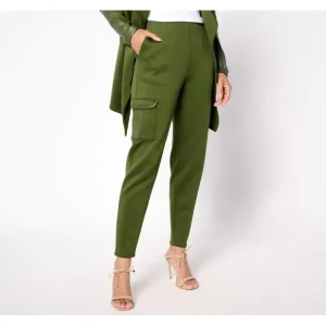 Studio Park x Shawn Killinger Petite Mixed Media Travel Pant - a world of fashionable women's clothing, including a wide selection of dresses and trendy accessories.> Dresses
