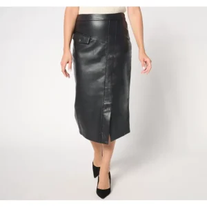 Studio Park x Shawn Killinger Regular Fixed Faux-Leather Wrap Skirt - a world of fashionable women's clothing, including a wide selection of dresses and trendy accessories.> Coats