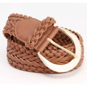 Susan Graver Faux Leather Braided Belt with Metal Buckle - a world of fashionable women's clothing, including a wide selection of dresses and trendy accessories.> Dresses