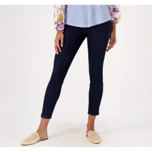 Susan Graver Regular High Waist Pull On Skinny Jean - a world of fashionable women's clothing, including a wide selection of dresses and trendy accessories.> Hat