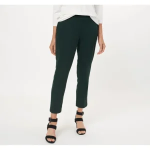 Susan Graver Regular Milano Knit Pull-On Slim- Leg Ankle Pants - a world of fashionable women's clothing, including a wide selection of dresses and trendy accessories.> Hat