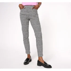 Susan Graver Regular Printed Textured Woven Ankle Pants - a world of fashionable women's clothing, including a wide selection of dresses and trendy accessories.> Hat