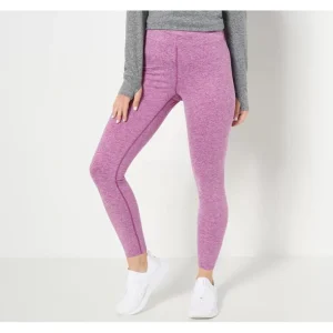 Susan Graver SG Sport Regular Heather Knit Leggings - a world of fashionable women's clothing, including a wide selection of dresses and trendy accessories.> Hat