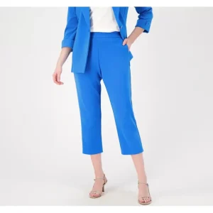 Susan Graver Tall LK Fusion Pull-On Crop Pant - a world of fashionable women's clothing, including a wide selection of dresses and trendy accessories.> Hat