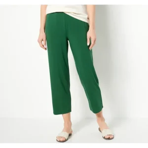 Fashion<Susan Graver Weekend Essentials 280 Cool Touch Wide Leg Crop Pants - a world of fashionable women's clothing, including a wide selection of dresses and trendy accessories.