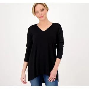 Susan Graver Weekend Essentials Pet. Cool Touch A-Line Tunic - a world of fashionable women's clothing, including a wide selection of dresses and trendy accessories.> Hat