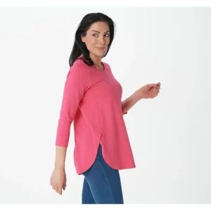 Susan Graver Weekend Essentials Petite Comfy Cotton Tunic - a world of fashionable women's clothing, including a wide selection of dresses and trendy accessories.> Hat