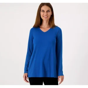 Susan Graver Weekend Petite Essentials Cool Touch Tunic - a world of fashionable women's clothing, including a wide selection of dresses and trendy accessories.> Hat