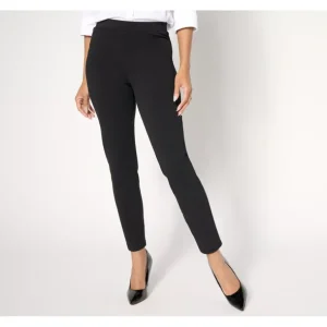 Susan Graver Weekend Petite Premium Stretch Slim-Leg Ankle Pants - a world of fashionable women's clothing, including a wide selection of dresses and trendy accessories.> Hat