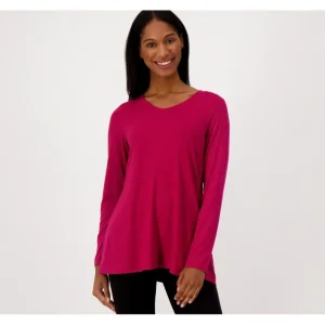 Susan Graver Weekend Regular Essentials Cool Touch A-Line Tunic - a world of fashionable women's clothing, including a wide selection of dresses and trendy accessories.> Hat