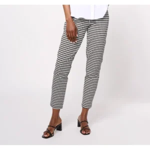 Susan Graver Weekend Regular Premium Stretch Ava Slim Ankle Pants - a world of fashionable women's clothing, including a wide selection of dresses and trendy accessories.> Hat