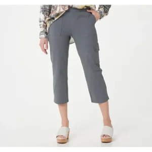 Susan Graver Weekend Tall Premium Stretch Pull-On Crop Pant - a world of fashionable women's clothing, including a wide selection of dresses and trendy accessories.> Shoes