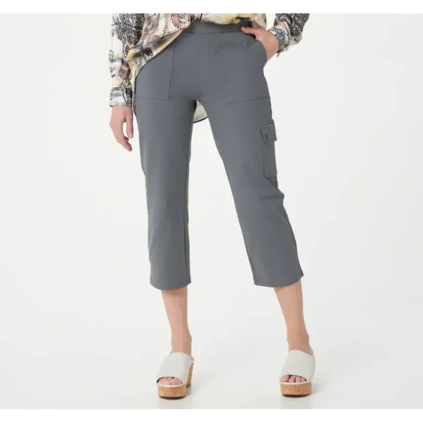 Susan Graver Weekend Tall Premium Stretch Pull-On Crop Pant - a world of fashionable women's clothing, including a wide selection of dresses and trendy accessories.> Shoes
