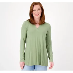 Susan GraverLifestyle Spa Knit Petite A-Line Tunic - a world of fashionable women's clothing, including a wide selection of dresses and trendy accessories.> Hat