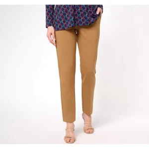 Tailored by Susan Graver Regular Ponte Trousers - a world of fashionable women's clothing, including a wide selection of dresses and trendy accessories.> Hat