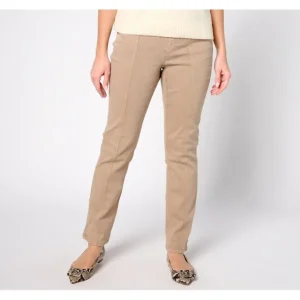 Tall Color Cozy Touch Straight Leg Jean w/ Seaming - a world of fashionable women's clothing, including a wide selection of dresses and trendy accessories.> Hat