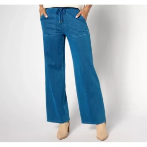 Tall Comfy Knit Air Wide Leg Pant with Drawstring - a world of fashionable women's clothing, including a wide selection of dresses and trendy accessories.> Hat
