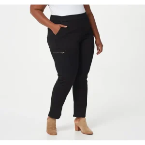Tall Comfy Knit Denim Straight Leg Pocket Jeans - a world of fashionable women's clothing, including a wide selection of dresses and trendy accessories.> Hat
