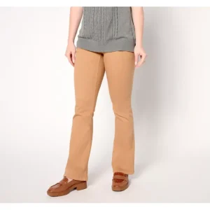 Fashion<Tall Easy Stretch Full Length Baby Boot Pant - a world of fashionable women's clothing, including a wide selection of dresses and trendy accessories.