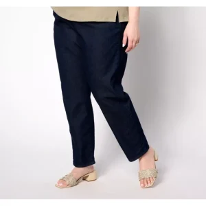 Fashion<Tall Indigo Flat Front Side Pocket Pant - a world of fashionable women's clothing, including a wide selection of dresses and trendy accessories.