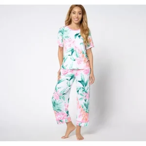 Fashion<Tommy Bahama Relax Cropped Pant Pajama Set - a world of fashionable women's clothing, including a wide selection of dresses and trendy accessories.