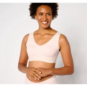 Truekind Cool Comfort Wirefree Cotton Bra - a world of fashionable women's clothing, including a wide selection of dresses and trendy accessories.> Hat