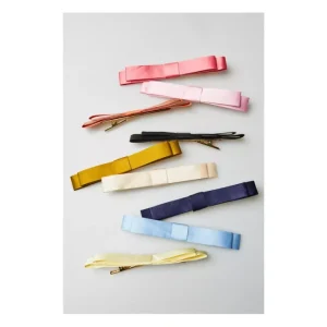 Fashion<Violet Brooks Sloane Satin Tailored Bow SlimClip Trio - a world of fashionable women's clothing, including a wide selection of dresses and trendy accessories.