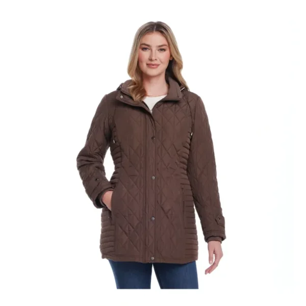 Weatherproof Quilted Walker Jacket with Detachable Hood - a world of fashionable women's clothing, including a wide selection of dresses and trendy accessories.> Hat