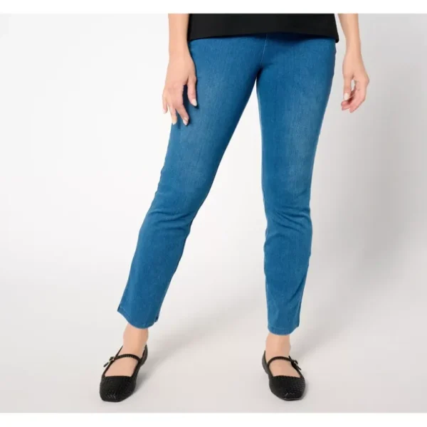Women With Control Petite Prime Stretch Denim Slim Ankle Pant - a world of fashionable women's clothing, including a wide selection of dresses and trendy accessories.> Dresses