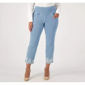 Women with Control Petite Prime Stretch Denim w/ Dip Dye Hem - a world of fashionable women's clothing, including a wide selection of dresses and trendy accessories.> Hat