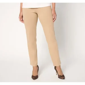 Women with Control Petite Tummy Control TUSHY LIFTER Slim Leg Pants - a world of fashionable women's clothing, including a wide selection of dresses and trendy accessories.> Hat