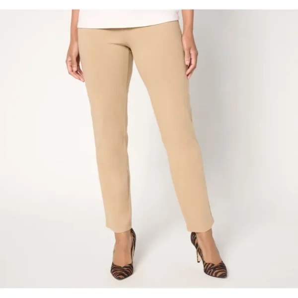 Women with Control Petite Tummy Control TUSHY LIFTER Slim Leg Pants - a world of fashionable women's clothing, including a wide selection of dresses and trendy accessories.> Hat