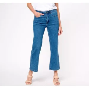 Fashion<Women with Control Petite Wonder Denim Wide Leg Crop Jeans - a world of fashionable women's clothing, including a wide selection of dresses and trendy accessories.