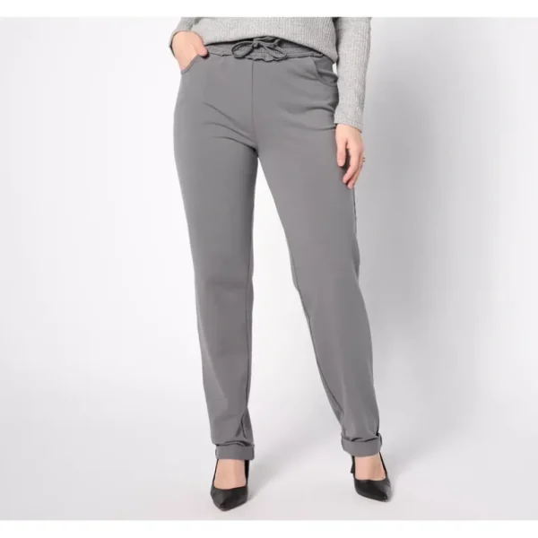 Women With Control Regular Faux Drawstring Waist Pants - a world of fashionable women's clothing, including a wide selection of dresses and trendy accessories.> Hat