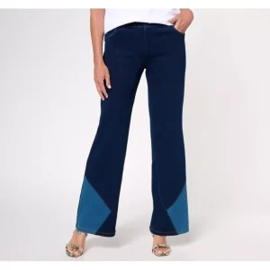 Women with Control Regular Prime Stretch Denim Contrast Hem Pant - a world of fashionable women's clothing, including a wide selection of dresses and trendy accessories.> Hat
