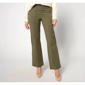 Women with Control Regular Tummy Control Boot-cut Cargo Trousers - a world of fashionable women's clothing, including a wide selection of dresses and trendy accessories.> Hat