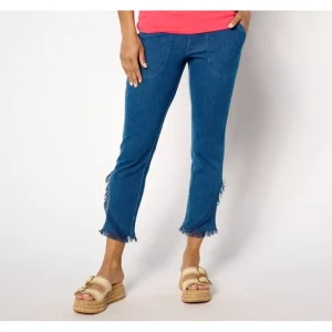 Women With Control Regular Tummy Control Prime Stretch Denim Crop Pant - a world of fashionable women's clothing, including a wide selection of dresses and trendy accessories.> Hat