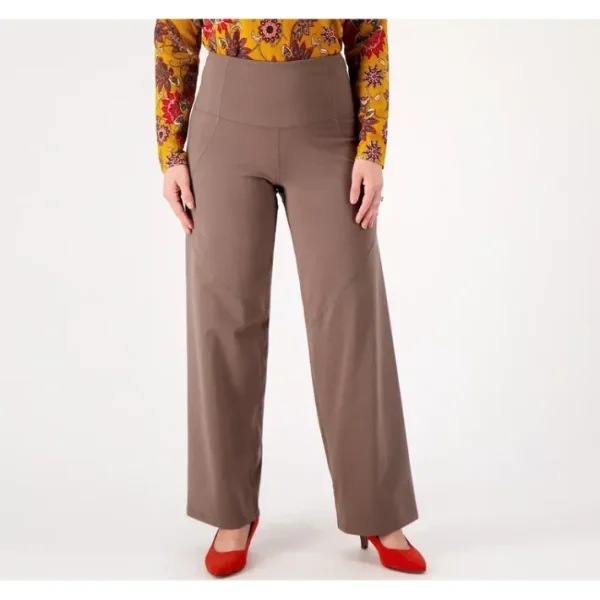 Fashion<Women with Control Regular Tummy Control Wide Leg Pants - a world of fashionable women's clothing, including a wide selection of dresses and trendy accessories.