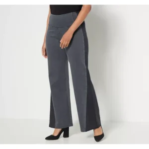 Fashion<Women with Control Tall My Wonder Denim Two Tone Pants - a world of fashionable women's clothing, including a wide selection of dresses and trendy accessories.